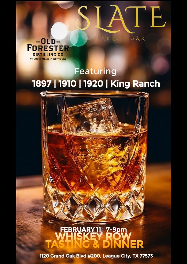 Slate Table & Bar Bourbon Dinner & Tasting (02/11/2026)